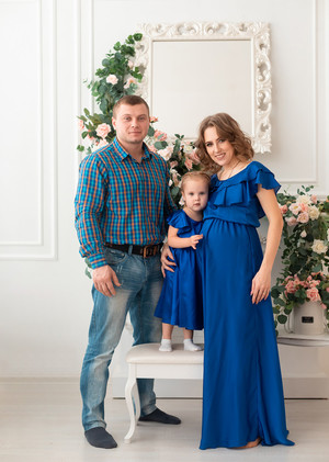 Семейно-беременная фотосессия Иры