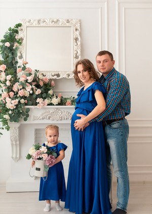 Семейно-беременная фотосессия Иры